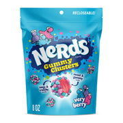 Gummy Clusters Candy, Very Berry, Crunchy and Gummy, 8 Ounce by Nerds – 8 Ounce (Pack of 1), Blue, Model AS505749x1