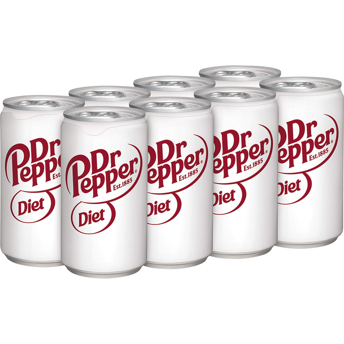Diet Soda by Dr Pepper – 7.5 fl oz cans, 8 pack, Pack of 8, Model 10090210
