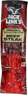 Jack Link's Beef Steak, Original, 1-Ounce Packages, 24 Count