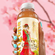 Diet Green Tea with Ginseng - 16 Fl Oz (24 Pack) by AriZona – 16 Fl Oz (Pack of 24), Pack of 24