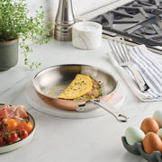 CopperBond® Aura™ 8.5" Professional Copper Skillet by Hestan – 8.5 Inches, 1.5 quarts, Copper, Model 31847