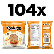 Tostitos Reduced Fat Crispy Rounds / 0.88 Ounce (Pack of 104) / 104 Count Tortilla