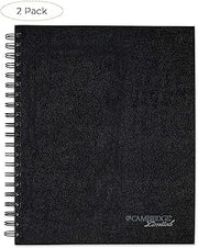 Cambridge Limited Business Notebook, 8-1/2" X 11", Hard Cover, Wirebound, Black (06100) (FÐ¾ur Ð Ð°Ñk)