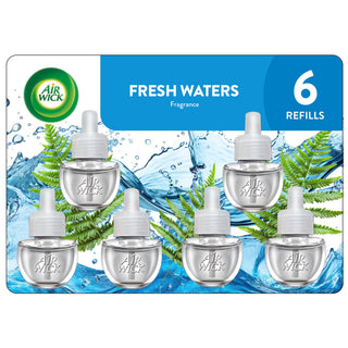 Scented Oils Refills by Air Wick – 0.67 Fl Oz (Pack of 6), Clear, Pack of 6, Model 6233801302