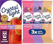 Crystal Light Mixology Drink Mix Variety Pack, 9 Packets, 1.17 oz | for Convenient On-the-Go Flavorful Hydration Zero Sugar