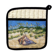Conch Found Pot Holder by Betsy Drake – Multicolor, Model PT1167