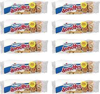 Hostess Crunch Donettes, 6 Count Bags (10 Pack)