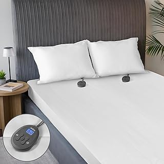 Sunbeam Heated Mattress Pad Quilted 12 Heat Deep Pocket King 80x76