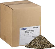 McCormick Culinary Coarse Grind Black Pepper, 25 lb - One 25 Pound Box Bulk Coarse Ground Black Pepper, Perfect for Back of House Use and Recipe Customization