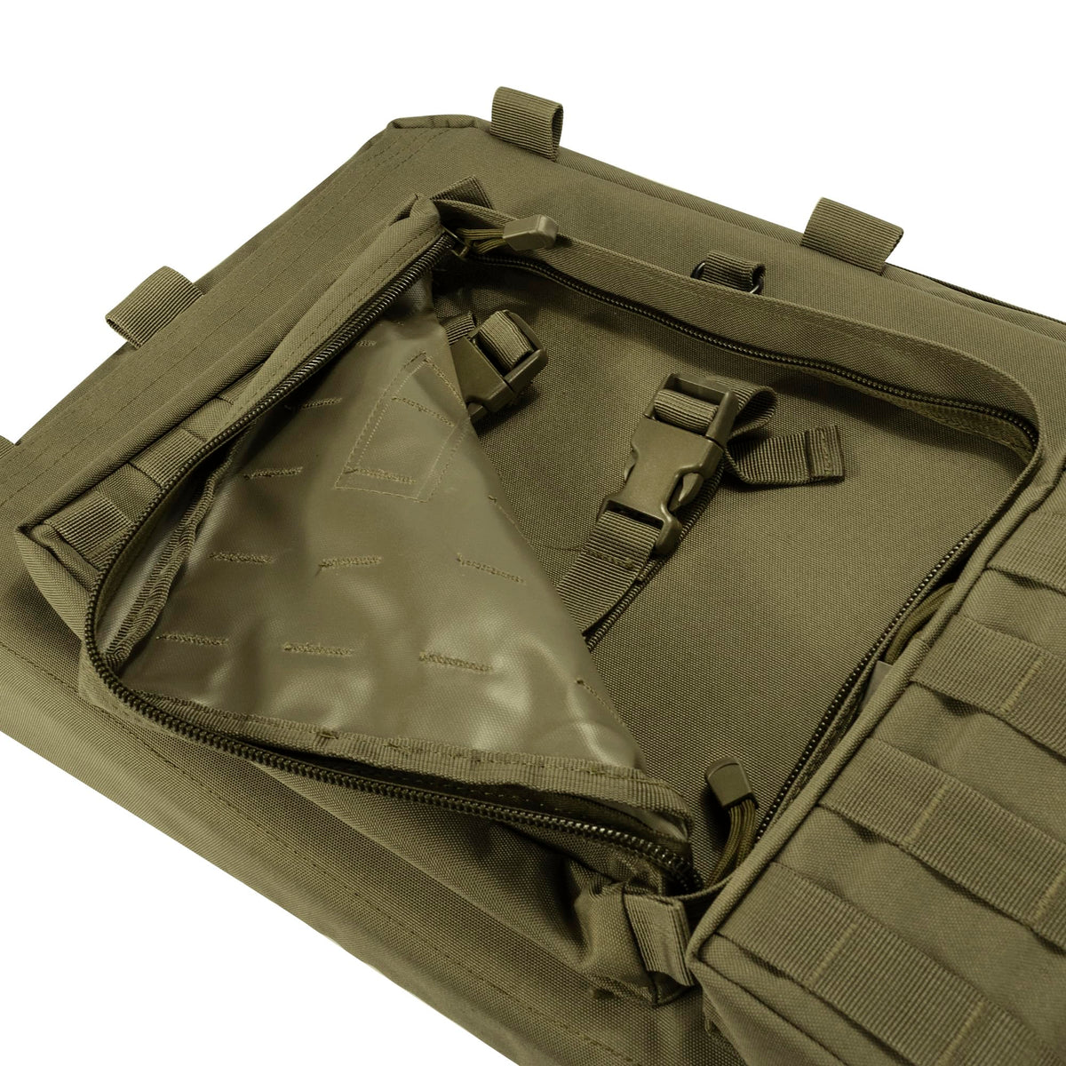 Barska Green / 46" / Barska Bi12554 Loaded Gear Rx-600 46" Tactical Padded Rifle Bag Soft Rifle Cases
