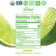 Nixie Lime / 12 Fl Oz (Pack of 24) / 24 Carbonated Water