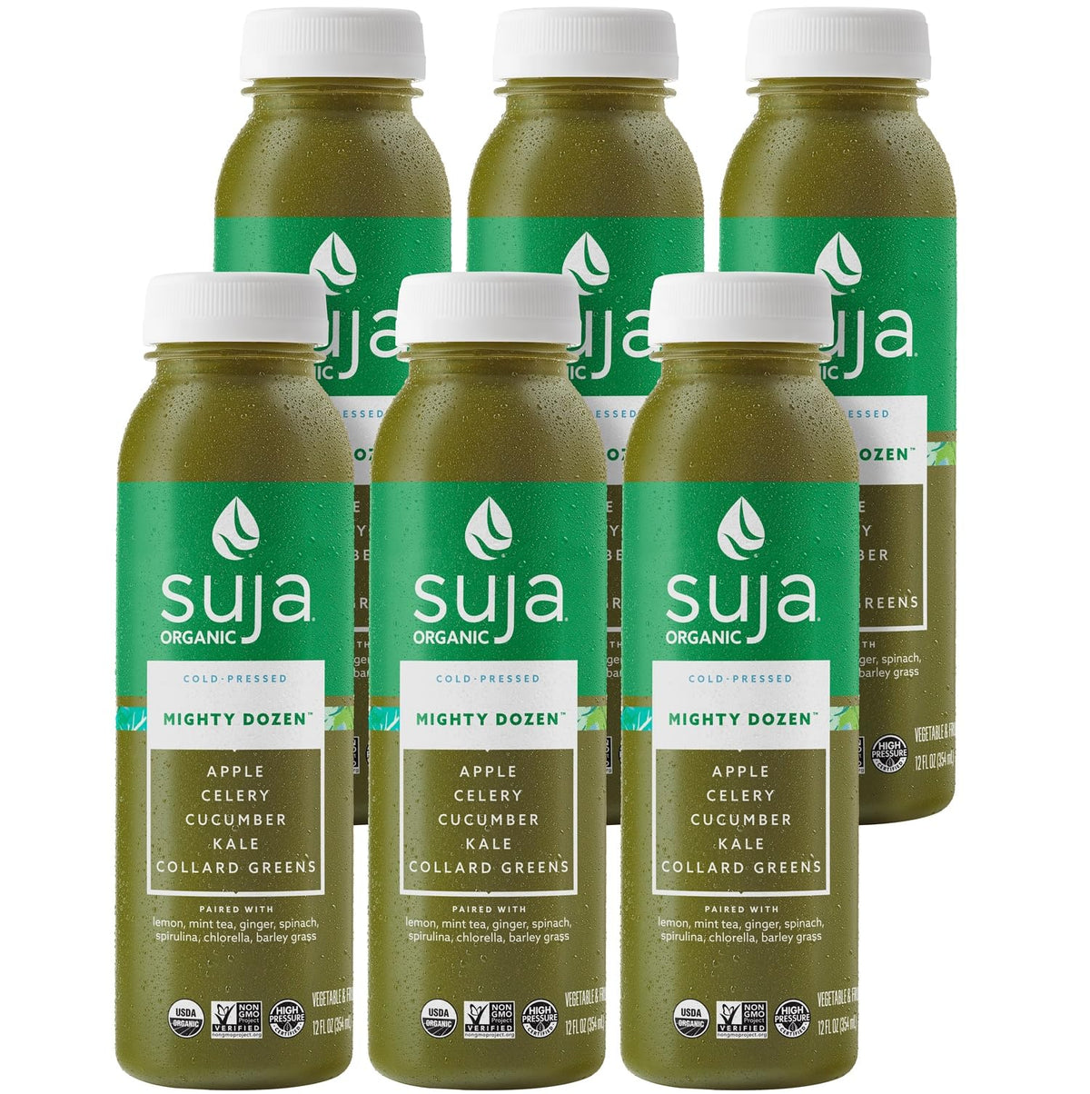 Essentials Mighty Juice by Suja – 12 Fl Oz (Pack of 6), Pack of 6