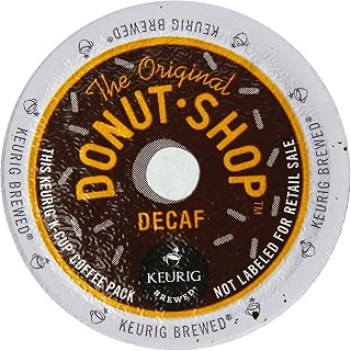 The Original Donut Shop Decaf, Single-Serve Keurig K-Cup Pods, Medium Roast Coffee, 88 Count