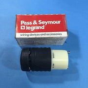 L1530-C PASS & SEYMOUR 30 AMP, 3 PHASE, 4 WIRE, 250V LOCKING FEMALE CORD END PLUG, 30A 4W GROUNDING TURNLOK TWIST LOK, NEMA L15-30C