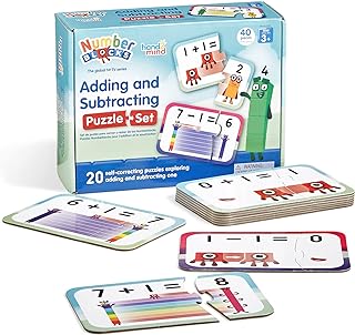 hand2mind Numberblocks Adding and Subtracting Puzzle Set, Ages 3+