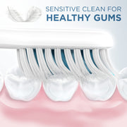 Clic Toothbrush Sensitive Clean Replacement Brush Heads by Oral-B – 1 Count (Pack of 2), Nylon, Black, Model Oral-B Clic Toothbrush Sensitive Clean Replacement Brush Heads