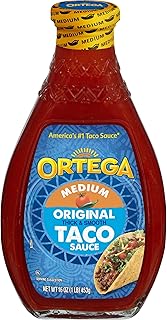 Ortega Original Taco Sauce, Medium, 16 Ounce