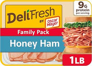 Oscar Mayer Deli Fresh, Honey Uncured Ham, 16 oz Family Pack