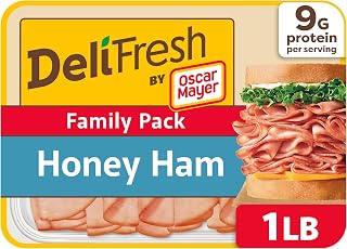 Oscar Mayer Deli Fresh, Honey Uncured Ham, 16 oz Family Pack