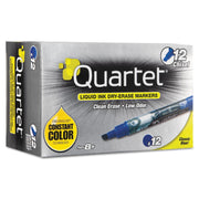 EnduraGlide Dry Erase Markers by Quartet – 1 Count (Pack of 1), Plastic (body), Felt (tip), Blue, Model 50013M