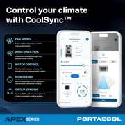 Portacool 6500 SQ. FT. / Black / Industrial Portable