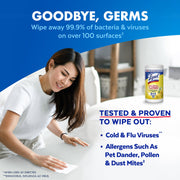 Lysol 80 Count (Pack of 4) / Wipes / 1 Disinfectant Wipes