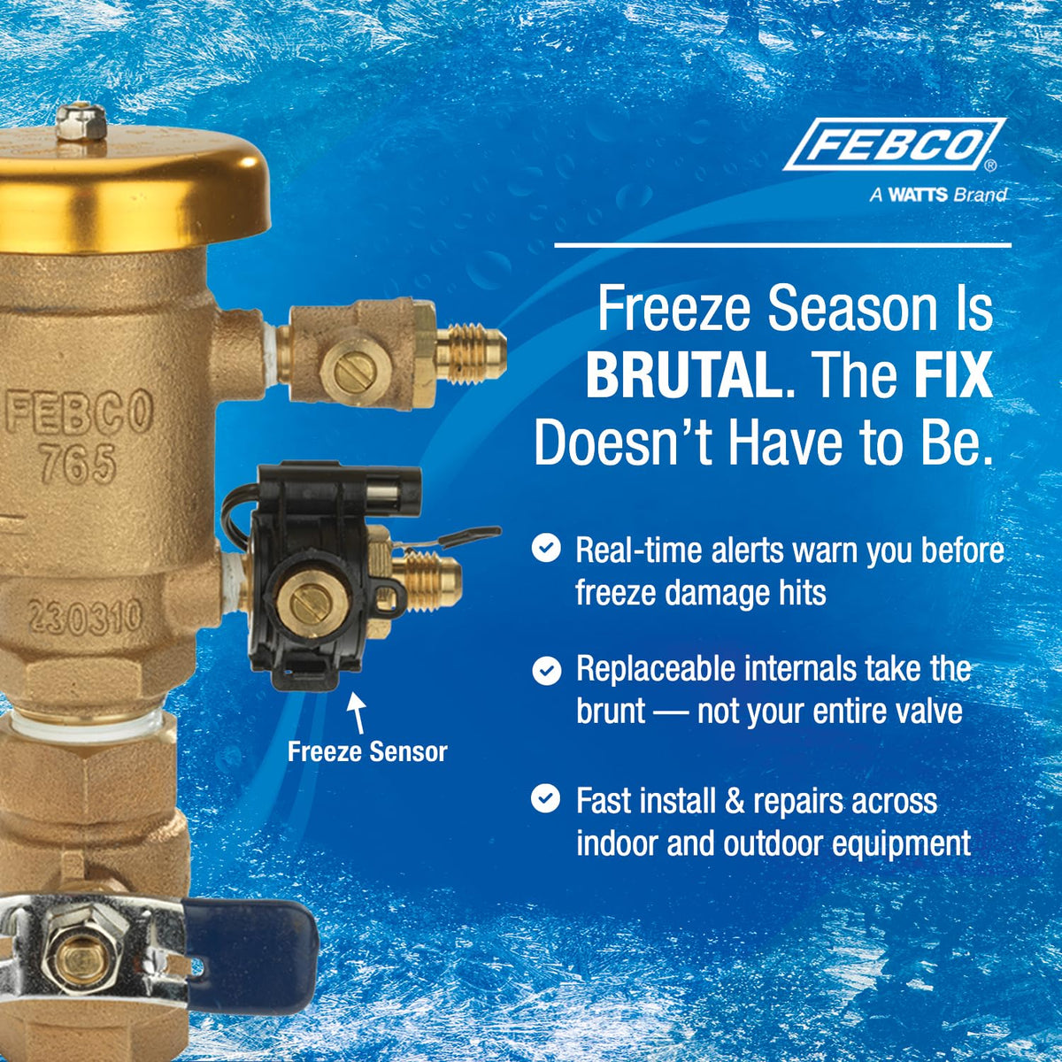 765 Bronze Pressure Vacuum Breaker Backflow Preventer 2" Inlet by Febco – 2 Inch, Bronze, Model T765HBV