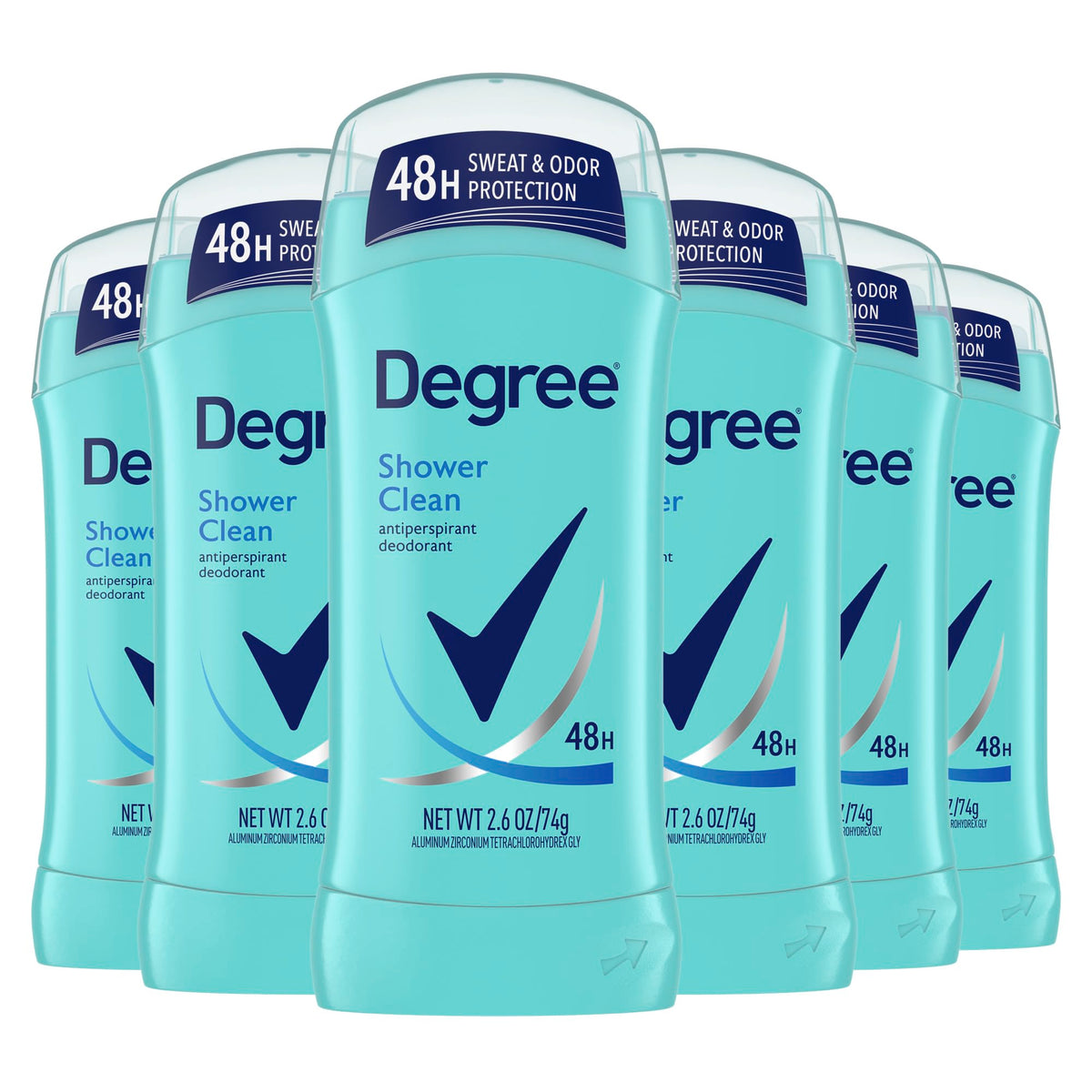 Degree 2.6 Ounce (Pack of 6) / Floral / CYAN Antiperspirants