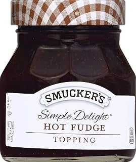 Smucker's Simple Delight Hot Fudge Topping, 11.5 oz