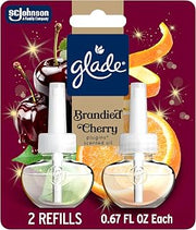 Glade PlugIns Scented Oil Refill 2 Count, Brandied Cherry
