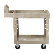 Rubbermaid Commercial Products Beige / Small / 2-Shelf Utility Carts