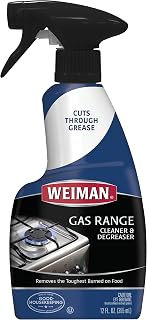 Weiman Gas Range Cleaner & Degreaser fl 12 oz - 6 pack