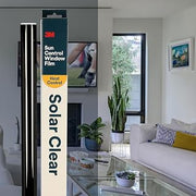 3M Sun Control Window Film Solar Clear 314X6SCC-4, 4' x 6.5'