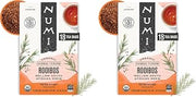Numi Organic Rooibos Tea, 18 Herbal Tea Bags, Caffeine Free (Pack of 2)