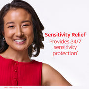 Optic White Sensitivity Relief Whitening Toothpaste by Colgate – 3.8 Ounce (Pack of 3), White, Pack of 3, Model 61057796