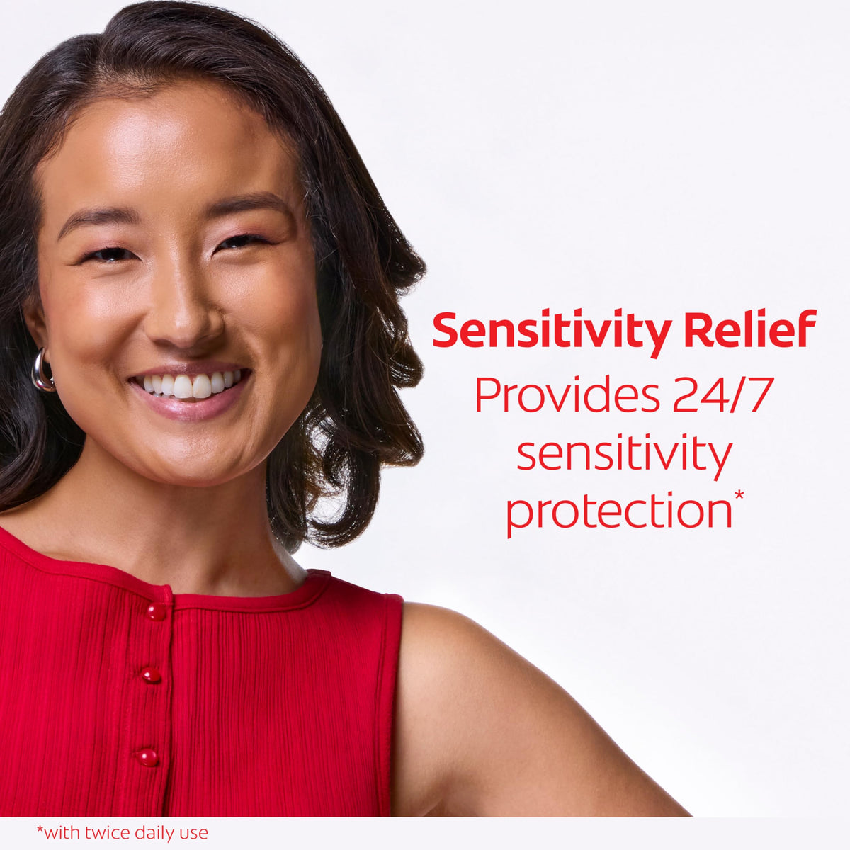 Optic White Sensitivity Relief Whitening Toothpaste by Colgate – 3.8 Ounce (Pack of 3), White, Pack of 3, Model 61057796
