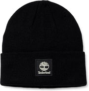 Timberland Men's Cuffed Beanie with Tonal Patch