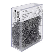 Paper Clips Silver Pack of 1200 | Storage Pack Paper Clips 26 mm | Practical Plastic Box | Galvanised | File Clips for Office and Household by Westcott – Model E-10643 00