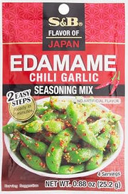 S&B Edamame Chili Garlic 0.88oz (Pack of 10)