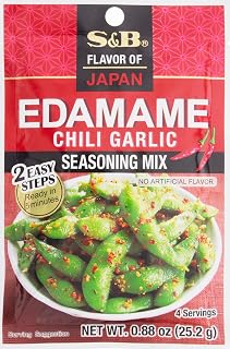 S&B Edamame Chili Garlic 0.88oz (Pack of 10)