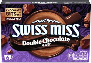 Swiss Miss Double Chocolate Flavored Hot Cocoa Mix, 1.18 oz., 6-Count Envelopes