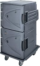 Cambro CMBH1826TSC191 Camtherm Tall Hot 6" Casters Celsius Granite Gray Case of 1
