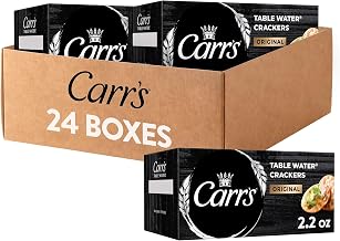 Carr's Table Water Crackers, Original, 2.2oz (24 Count)