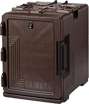 Insulated Food Pan Carrier - Hotbox for Catering & Transport - UPCS400 Series (Brown) by Cambro – UPCS400, 6.0 load, Plastic, Brown, Model UPCS400131