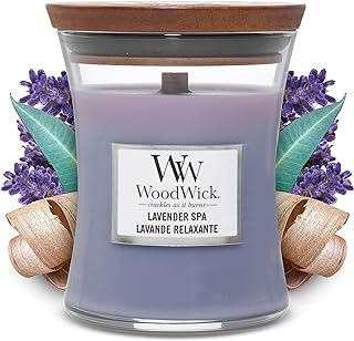 WOODWICK Candle Medium Lavender Spa