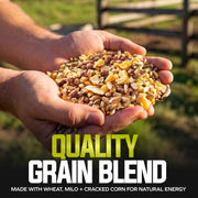 Premium Poultry Scratch Grain | 25-Lb. Bag by Sun Joe – 1 Count (Pack of 1)