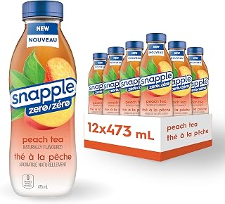 Snapple Peach Tea, 16 oz., 12/Pack (10099485)
