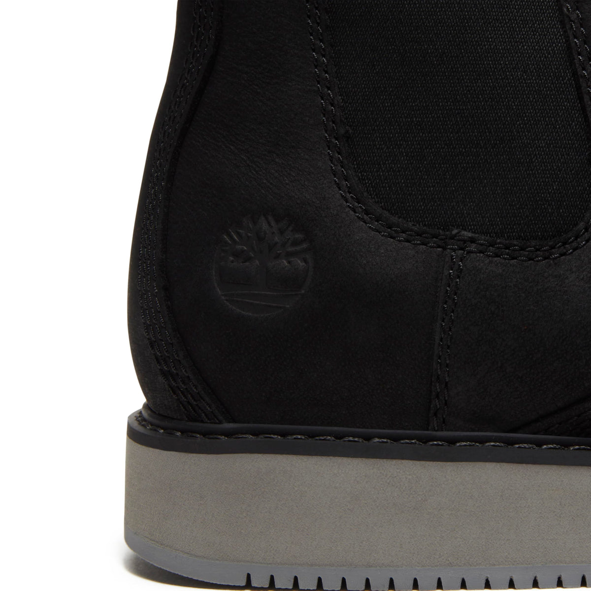 Men's Redwood Edge Chelsea Boot by Timberland – 8.5 Wide, Leather, Black Nubuck