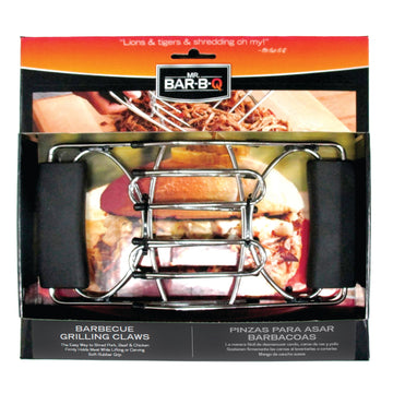 Grilling Claws by Mr. Bar-B-Q – Rubber, Black, Model 40209HX