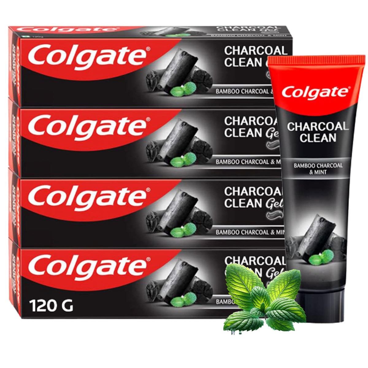Charcoal Clean Black Gel Toothpaste by Colgate – 16.9 Ounce (Pack of 1), Model 61007352